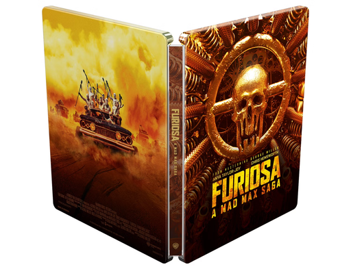 Furiosa: A Mad Max Saga - Limited Edition Steelbook - Goldskull (4K Ultra HD + Blu-ray) - for just $31.99! 