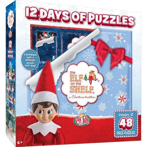 12 Days of Elf on the Shelf Jigsaw Puzzles - Advent Calendar - Just $24.99! Shop now at Retro Gaming of Denver