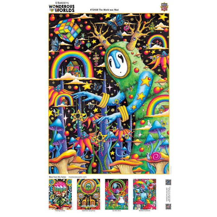 Wonderous Worlds - The World Was Mad 1000 Piece Jigsaw Puzzle - for just $16.99! 