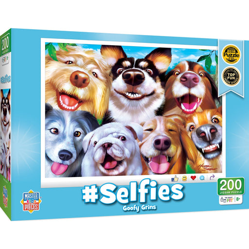 Selfies - Goofy Grins 200 Piece Jigsaw Puzzle - Just $12.99! Shop now at Retro Gaming of Denver