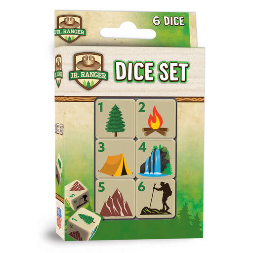 Jr. Ranger 6 Piece D6 Gaming Dice Set - Just $7.99! Shop now at Retro Gaming of Denver