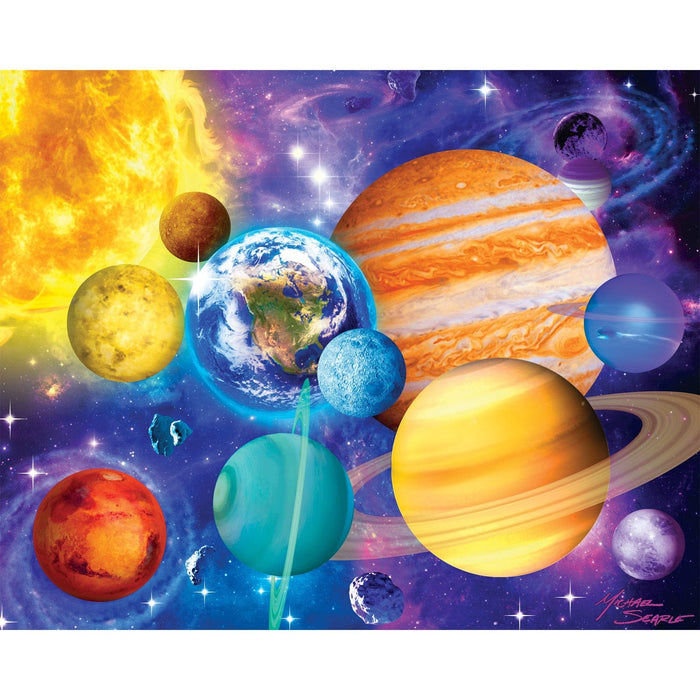 Glow in the Dark 100 Piece Jigsaw Puzzles - 4-Pack V2 - for just $14.99! 