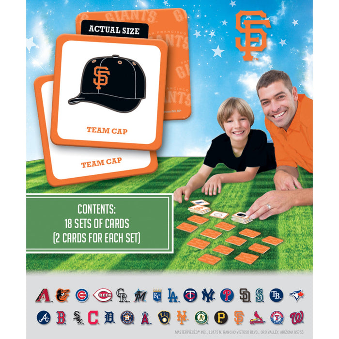 San Francisco Giants Matching Game - Just $12.99! Shop now at Retro Gaming of Denver