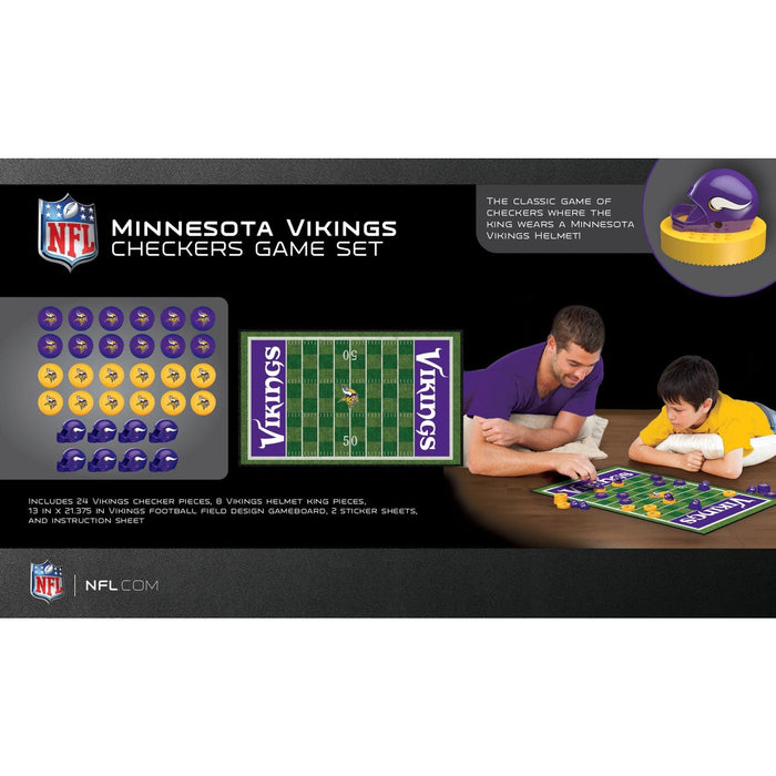 Minnesota Vikings Checkers Board Game - for just $19.99! 