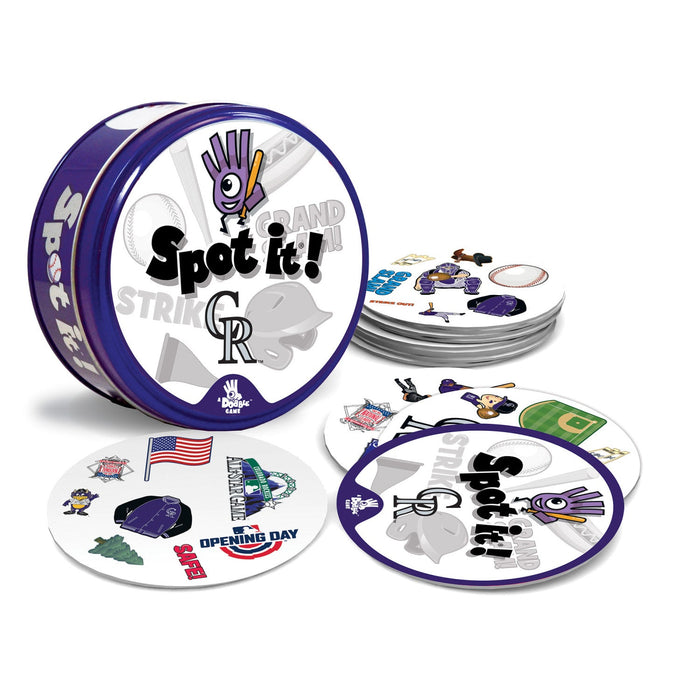 Colorado Rockies Spot It! Card Game - Just $7.79! Shop now at Retro Gaming of Denver