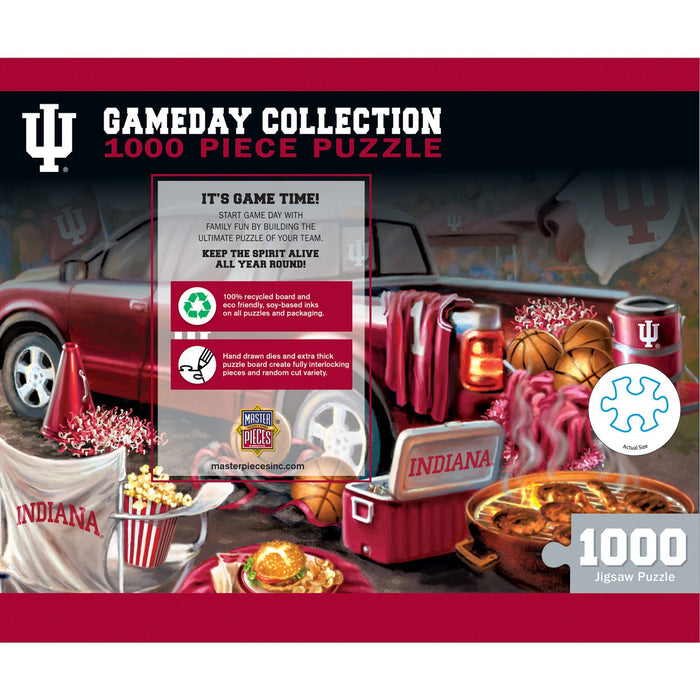 Indiana Hoosiers - Gameday 1000 Piece Jigsaw Puzzle - Just $19.99! Shop now at Retro Gaming of Denver