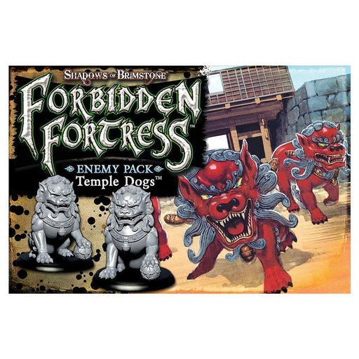 Shadows of Brimstone: Forbidden Fortress - Temple Dogs Enemy Pack - for just $19.95! 