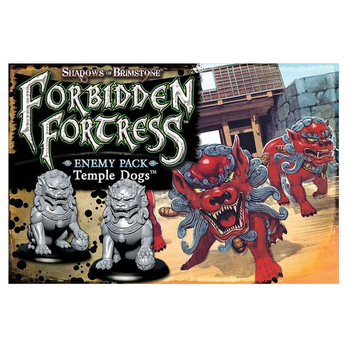 Shadows of Brimstone: Forbidden Fortress - Temple Dogs Enemy Pack - for just $19.95! 