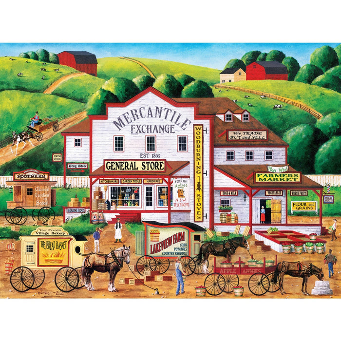 Town & Country - Morning Deliveries 300 Piece EZ Grip Jigsaw Puzzle - for just $14.99! 