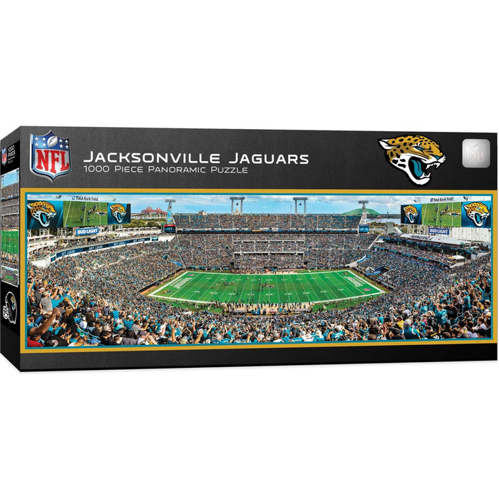 Jacksonville Jaguars - 1000 Piece Panoramic Jigsaw Puzzle - for just $19.99! 