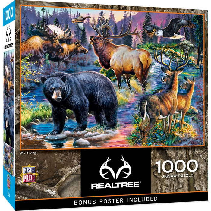 Realtree - Wild Living 1000 Piece Jigsaw Puzzle - for just $16.99! 