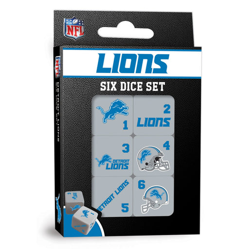 Detroit Lions Dice Set - 19mm - Premium Dice & Cards Sets - Just $7.99! Shop now at Retro Gaming of Denver