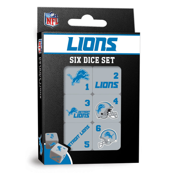 Detroit Lions Dice Set - 19mm - Just $7.99! Shop now at Retro Gaming of Denver