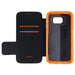 ZAGG BookCase Folio for Samsung Galaxy S6 Smartphones - Black/Orange - for just $6.99! 