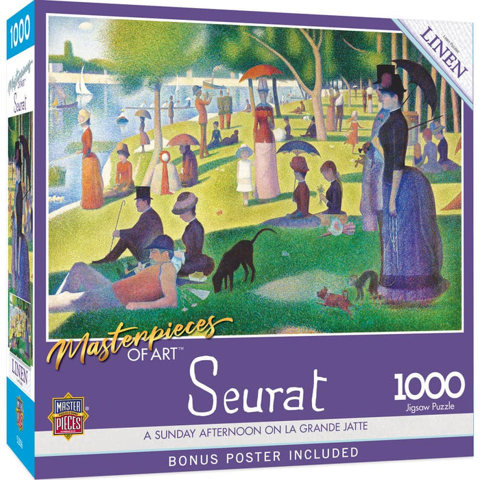 MasterPieces of Art - A Sunday on La Grande Jatte 1000 Piece Jigsaw Puzzle - for just $16.99! 