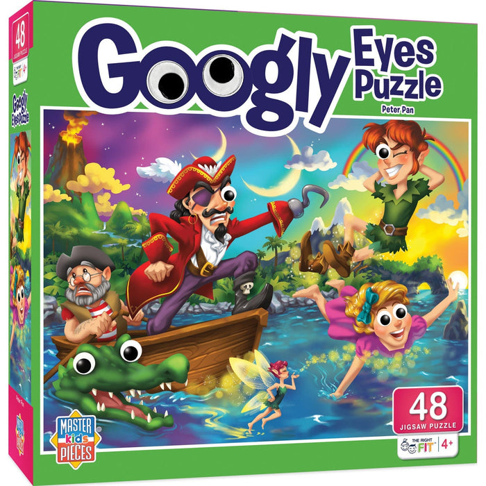 Googly Eyes - Peter Pan 48 Piece Jigsaw Puzzle - for just $9.99! 