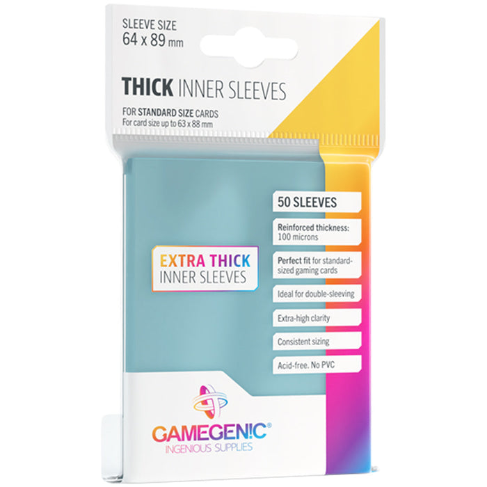 Gamegenic: Thick Inner Sleeves - for just $5.99! 