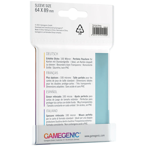 Gamegenic: Thick Inner Sleeves - for just $5.99! 