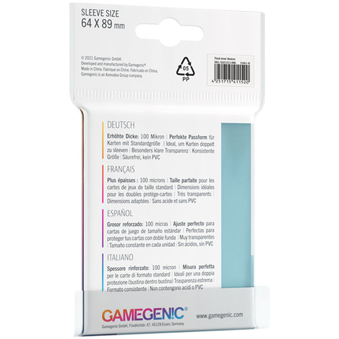 Gamegenic: Thick Inner Sleeves - for just $5.99! 