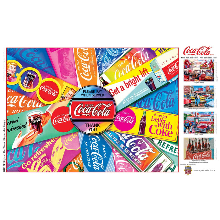Coca-Cola - Signs of the Times 1000 Piece Jigsaw Puzzle - for just $16.99! 