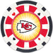 Kansas City Chiefs 100 Piece Poker Chips - Just $29.99! Shop now at Retro Gaming of Denver