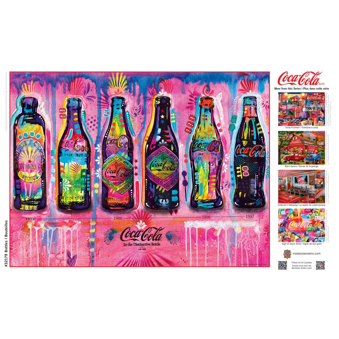 Coca-Cola - Bottles 300 Piece EZ Grip Jigsaw Puzzle - Just $14.99! Shop now at Retro Gaming of Denver