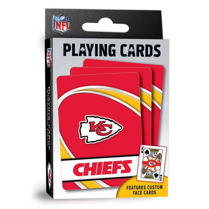 Kansas City Chiefs Playing Cards - 54 Card Deck - Just $6.99! Shop now at Retro Gaming of Denver