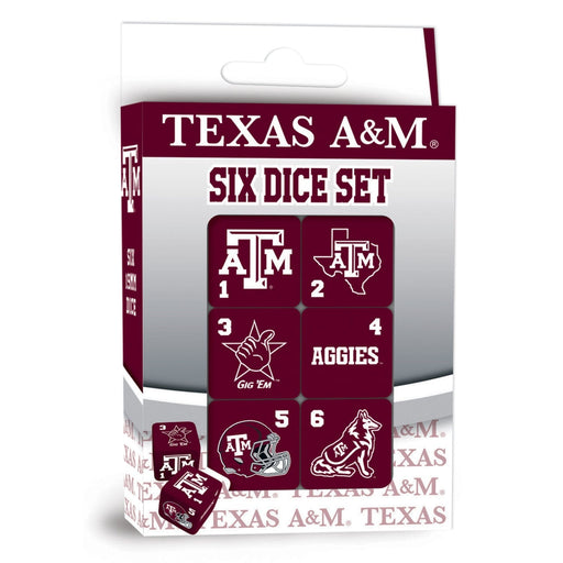 Texas A&M Dice Set - 19mm - for just $7.99! 