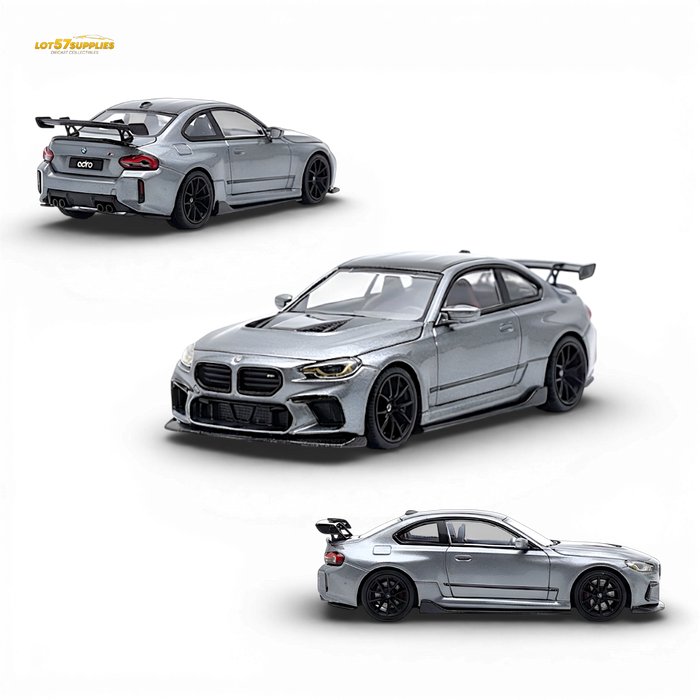 (Pre-Order) SW BMW G87 M2 ADRO - Low Tail Titanium Grey 1:64 - for just $34.99! 