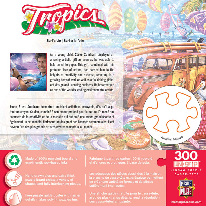 Tropics - Surf's Up 300 Piece EZ Grip Jigsaw Puzzle - Just $14.99! Shop now at Retro Gaming of Denver