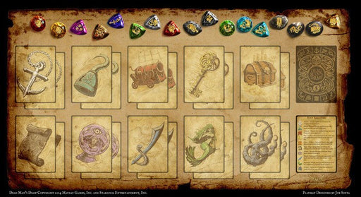 Dead Man's Draw Neoprene Game Playmat - for just $15! 