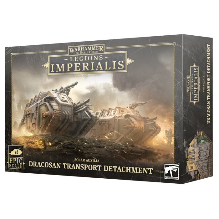 Warhammer Legions Imperialis: Solar Auxilia Dracosan Transport Detachment - for just $53! 