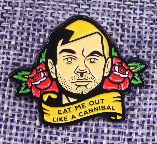 Jeffrey Dahmer Cannibal Enamel Pins Near Me - Just $8.99! Shop now at Retro Gaming of Denver