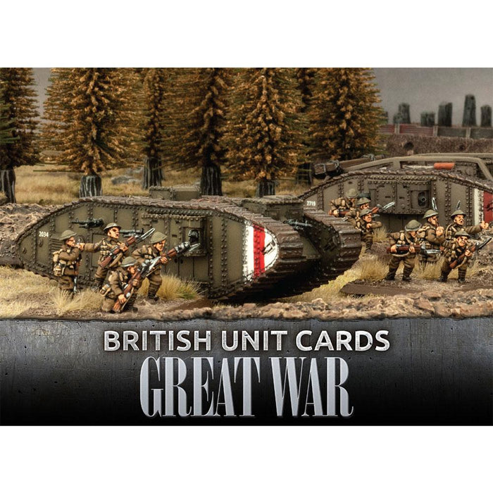 The Great War: British - Unit Cards - for just $22! 