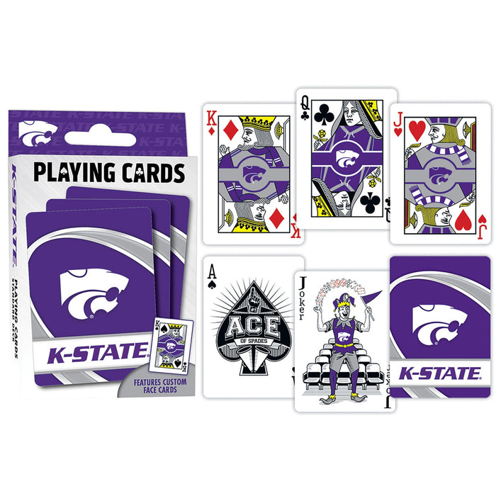 Kansas State Wildcats Playing Cards - 54 Card Deck - Just $6.99! Shop now at Retro Gaming of Denver