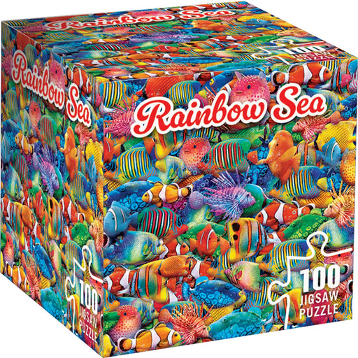 Rainbow Sea 100 Piece Jigsaw Puzzle - Just $7.99! Shop now at Retro Gaming of Denver