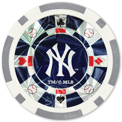 New York Yankees 20 Piece Poker Chips - Premium Poker Chips & Sets - Just $5.99! Shop now at Retro Gaming of Denver