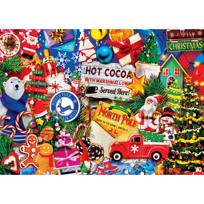 Greetings From The North Pole - 500 Piece Jigsaw Puzzle - for just $14.99! 