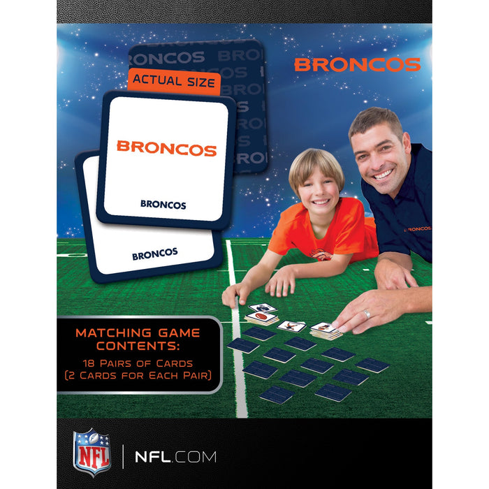 Denver Broncos Matching Game - Just $7.79! Shop now at Retro Gaming of Denver