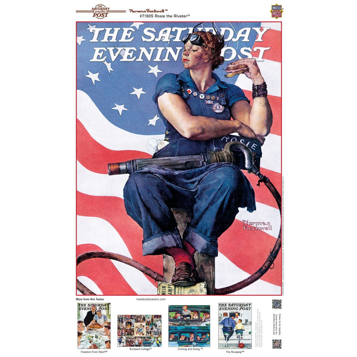 Saturday Evening Post - Rosie the Riveter 1000 Piece Jigsaw Puzzle - for just $16.99! 