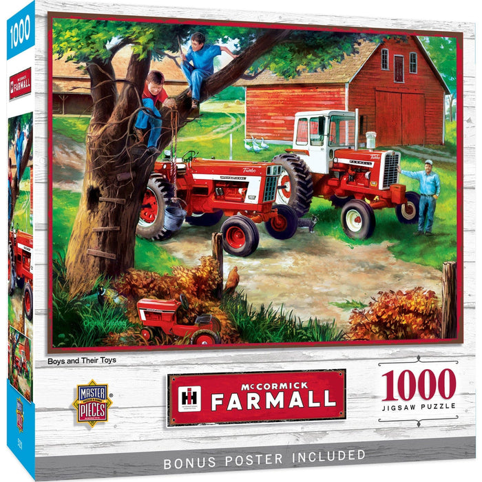 Farmall - Boys and Their Toys 1000 Piece Jigsaw Puzzle - for just $16.99! 