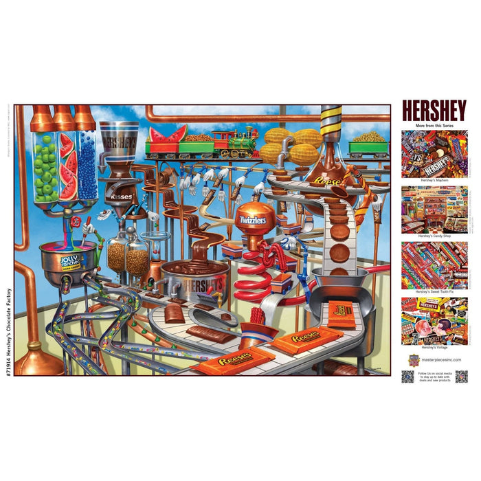 Hershey's Chocolate Factory - 1000 Piece Jigsaw Puzzle - for just $16.99! 