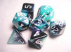 Gemini 5 Polyhedral Purple-Teal/Gold 7-Die Set - Just $10! Shop now at Retro Gaming of Denver