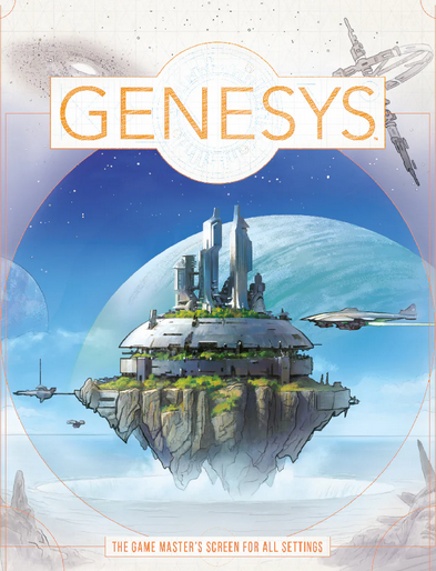 Genesys Game Master's Screen - for just $16.99! 
