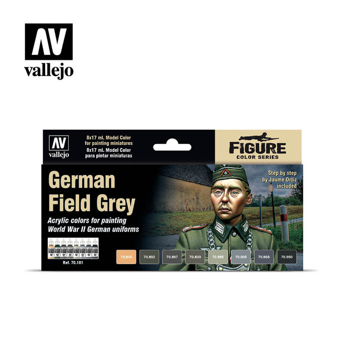 Model Color Set: German Field Grey Uniform (8) - for just $28.95! 