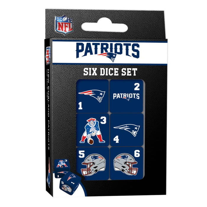 New England Patriots Dice Set - 19mm - for just $7.99! 