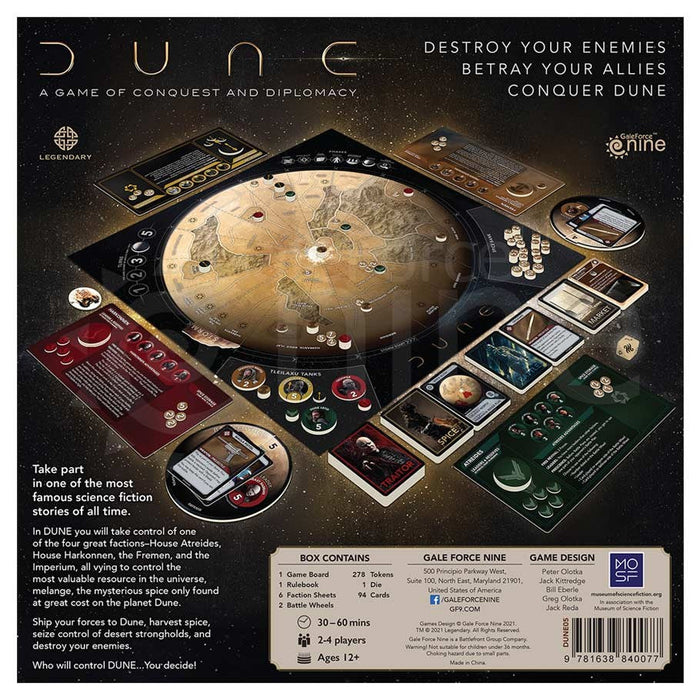 Dune: A Game of Conquest & Diplomacy (Film Version) - for just $55! 