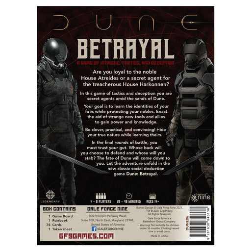 Dune: Betrayal - for just $29.99! 