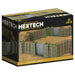Battlefield in a Box: HexTech - Dropbase Delta Fortress Walls - for just $35! 