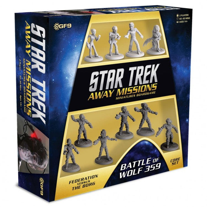 Star Trek Away Missions: Federation VS Borg - Battle of Wolf 359 Core Set - for just $60! 